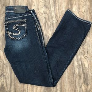 Silver jeans